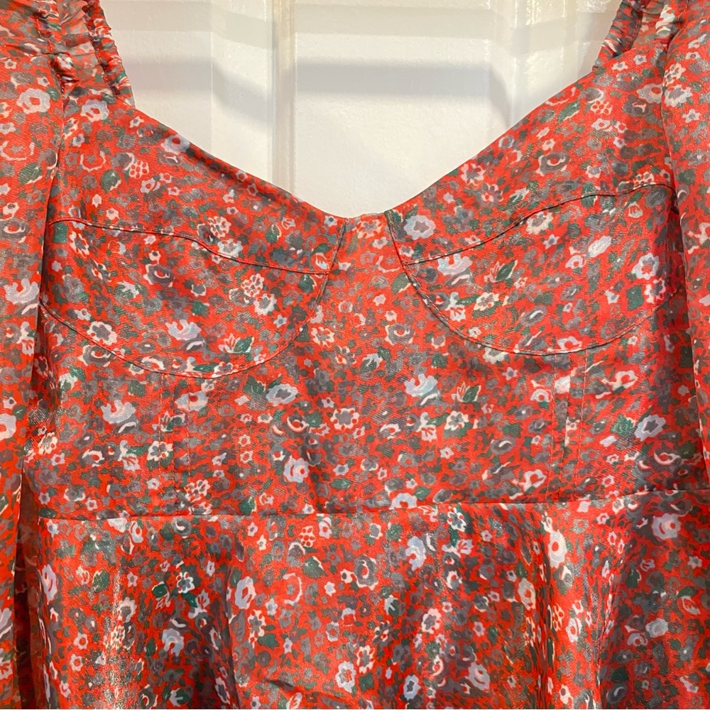 Selkie Crimson Princess Dress - Picture 5 of 5